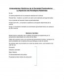 Periodo Neo - moderno: se centró a la razón como elemento principal del saber.