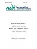 Psicologia educativa Guion de video