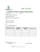 SOLICITUD DE DOTACIÓN DE CILINDROS EN CALIDAD PRESTAMO