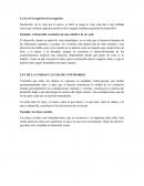 La ley de la negación de la negación