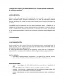 Proyecto Socioproductivo - Produccion de Baldosas calcáreas