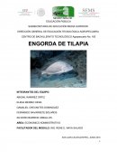 Proyecto de trabajo de La piscicultura