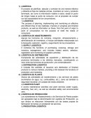 LA LOGÍSTICA DE ABASTECIMIENTO.