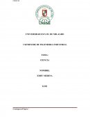 CIENCIA. Caracteristicas y conclusión