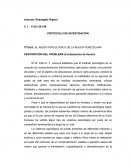 PROTOCOLO DE INVESTIGACIÓN TÍTULO: EL ABUSO PSICOLÓGICO DE LA MUJER VENEZOLANA