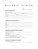 Historia clínica base