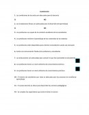 Servicio universitario. Cuestionario para exposición