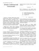 Diseño Combinacional Estructurado.