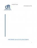 INFORME SALUD OCUPACIONAL ORIENTACION AL TRABAJO TNS EN PREVENCION DE RIESGOS