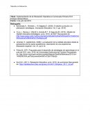 Implementación de la Planeación Operativa en la Escuela Primaria Prof. Enrique Gómez Bravo.