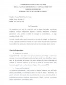 DERECHO CIVIL IV DE LAS OBLIGACIONES.La Transaccion