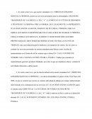 Hechos en demanda laboral