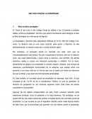 Delitos contra la propiedad.