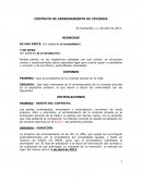 CONTRATO DE ARRENDAMIENTO DE VIVIENDA