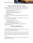Técnicas de comunicación del abogado.