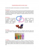 Los seres vivos se pueden reconocer gracias a sus principales características