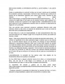 REFLEXION SOBRE LA DIFERENCIA ENTRE EL JUICIO MORAL Y UN JUICIO ETICO