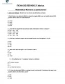Resumen Matematica 3ro basico.