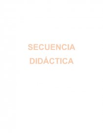 SECUENCIA DIDÁCTICA. INSTRUCTIVOS. Página 1