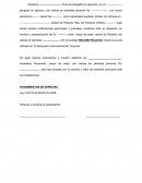 Carta de solicitud de record policivo.