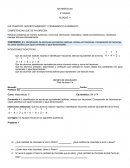 EJE TEMÁTICO: SENTIDO NUMÉRICO Y PENSAMIENTO ALGEBRAICO.