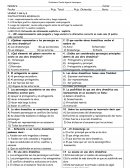 EVALUACION:DE SINTESIS UNIDAD N° 3 LENGUAJE Y COMUNICACIÓN
