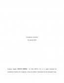 La empresa y sus áreas.