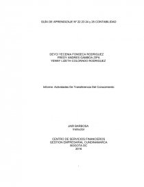 Principios de Contabilidad. POSTOBON S. A. Página 1