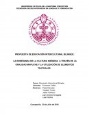 LA ENSEÑANZA DE LA CULTURA INDÍGENA A TRAVÉS DE LA ORALIDAD MAPUCHE Y LA UTILIZACIÓN DE ELEMENTOS TEATRALES.