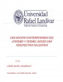 Una noción contemporánea sobre el teísmo y ateísmo desde una perspectiva filosófica contemporánea