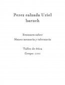 Resumen museo Memoria y Tolerancia.