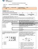 Prueba de nivel 5° Basico Ciencias