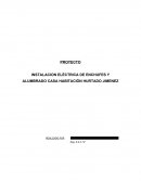 INSTALACION ELÉCTRICA DE ENCHUFES Y ALUMBRADO