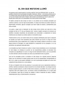 EL DIA QUE NIETZCHE LLORÓ .