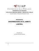 ENFERMEDADES LABORALES ESTRES LABORAL.