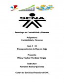 Guía # 32 Presupuestacion de Flujo de Caja