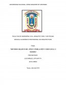 Metodo grafico de años y población, distancia y tiempo