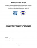 ANALIZAR LA EJECUCION DEL PRINCIPIO BIOETICO DE LA AUTONOMIA DURANTE LA REANIMACION CARDIPULMONAR