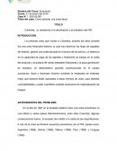 Colombia; su resistencia a la devaluación y al préstamo del FMI.