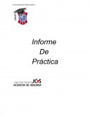 Informe practica documentación aduanera