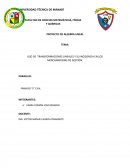 PROYECTO DE ALGEBRA LINEAL- USO DE TRANSFORMACIONES LINEALES Y SU INCIDENCIA EN LOS MERCHANDISING DE GESTIÓN.