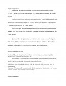 Trabajo de servicio comunitario.