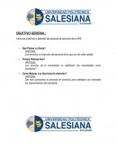 Tema: Como es el servicio y atención del personal de servicios de la UPS.
