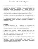 Los Hábitos del Pensamiento Riguroso.