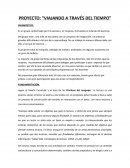 PROYECTO: “VIAJANDO A TRAVÉS DEL TIEMPO”