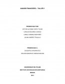 ANAISIS FINANCIERO – TALLER 1