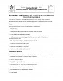 INSTRUCCIONES PARA DESARROLLAR EL ESTUDIO TECNICO EN EL PROYECTO PRODUCTIVO PECUARIO 2015.