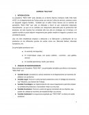 EMPRESA “RICO PAN”