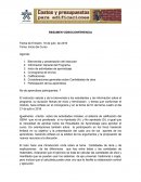 RESUMEN VIDEOCONFERENCIA UNO sena tema 5 costos y presupuestos.