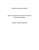 Contexto socioéconomico de méxico. Unidad 1 Fundamentos para el estudio de la Estructura